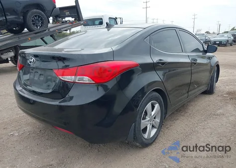 2013 Hyundai Elantra Gls из США, поврежденный, VIN 5NPDH4AE7DH319528